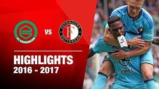 Héérlijke start  Highlights FC Groningen  Feyenoord  Eredivisie 20162017 [upl. by Oiluig727]