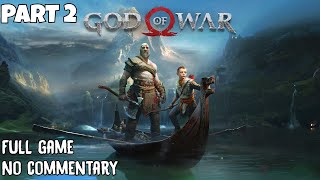 God of War  PART 2  FULL Game No commentary Walkthrough 1080p60fps [upl. by Aiuqcaj]