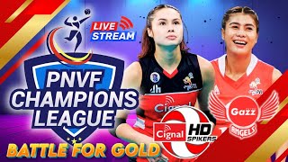 🔴LIVE CIGNAL VS PETRO GAZZ PNVF 2024 FINALS BATTLE FOR GOLD cignalhdspikers petrogazzangels [upl. by Hgielah]