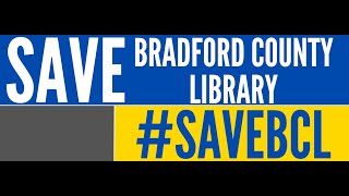 Commissioners say no changes to Bradford County Library until [upl. by Karr]