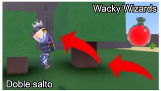 COMO CREAR la POCIÓN de DOBLE SALTO en Wacky Wizards  ROBLOX [upl. by Shawnee544]