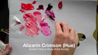 How to mix bright pink with acrylic paint Colour mixing basics with acrylics  Part 1 of 2 [upl. by Yentyrb655]