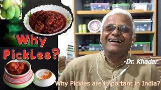 Importance of pickles  Dr Khadar  Dr Khadar lifestyle [upl. by Hackathorn]