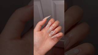 Loved this Ribbon nails 🎀 nailsart nailsdesign nailinspo youtubeshorts pinterest [upl. by Ateloiv]