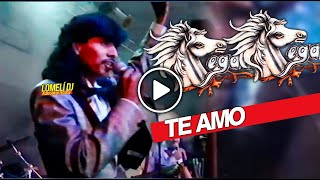 1990  TE AMO  Jose Santos El Titere  El Pega Pega Pegasso En Vivo [upl. by Adalard]