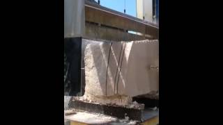 Cutting Portland limestone as Scants [upl. by Esilahs]