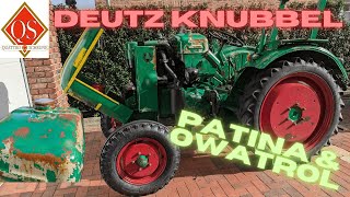 Patina herstellen am Deutz Knubbel amp Rost im Zylinderkopf😞 2 [upl. by Arua577]