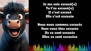 ♫ Japprends le français ♫ Conjugaison I SEXCUSER I Passé Composé [upl. by Azne]