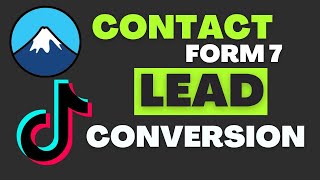 Contact Form 7 Lead Conversion Tracking for TikTok Pixel [upl. by Wright]