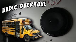 Adventure Bus Build Pt 4  Complete Audio System Overhaul [upl. by Aikkin]