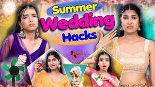 Summer Wedding Hacks  Indian Middle Class Family  Anaysa [upl. by Sothena144]