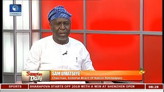 Buhari’s New Year Message Is A Message Of Stagnation – Sam Omatseye Pt1 Sunrise Daily [upl. by Yrocal]