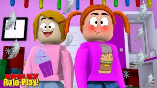 A Roblox Sleepover With Molly amp Daisy [upl. by Santini936]