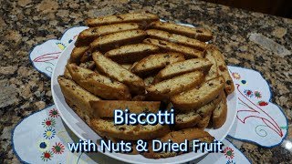 Italian Grandma Makes Biscotti with Almonds amp Dried Fruit [upl. by Arymat550]