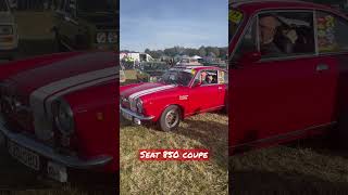 El clásico SEAT 850 coupe y de color rojo 😍 [upl. by Crenshaw]