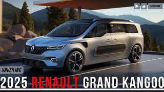 AllNew Renault Grand Kangoo 20242025 Unveiling  A tiny wagon that holds more people [upl. by Merideth558]