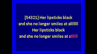 Chicano Batman  Black Lipstick karaoke [upl. by Aynatal]