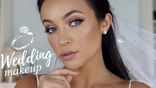 Wedding Makeup Tutorial  Soft Glam Bridal Look  Stephanie Ledda [upl. by Aneehsor]