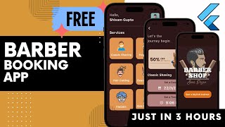 💇‍♂️🔥 Master Barber Booking App with Admin Panel  Flutter x Firebase Tutorial 2024 [upl. by Schubert311]