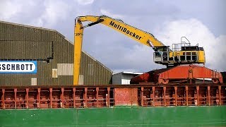 Umschlagbagger Caterpillar Multidocker CH74D  Material handler Caterpillar Multidocker CH74D [upl. by Martz]