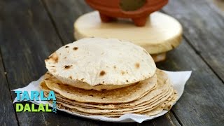 चपातीरोटी Roti Phulka Chapati Soft Roti by Tarla Dalal [upl. by Malinda]