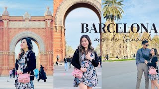 Arc de Triumph and Ciutadella Park in Barcelona Spain March 2024 [upl. by Cornell]