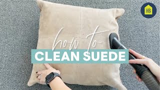 How to Clean Suede I HB [upl. by Davita]