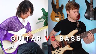 Guitar vs Bass  Ichika Nito and Charles Berthoud [upl. by Olonam]