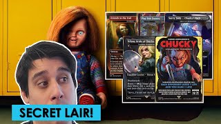 Secret Lair Chucky  Full Lair Breakdown [upl. by Lekkim]