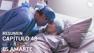 Mi Fortuna es Amarte  Capítulo 48  Resumen [upl. by Salamone478]