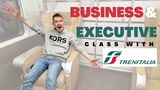 I travelled in BUSINESS class on Trenitalia Frecciarossa 1000 for £27 amp tried out EXECUTIVE class [upl. by Cavanaugh]