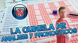 ⚽QUINIELA JORNADA 42💰 ANALISIS Y PRONOSTICOS  LA LIGA EA SPORTS [upl. by Massimiliano]