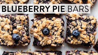 Blueberry Pie Bars  Sallys Baking Recipes [upl. by Finnegan1]