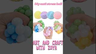 Diy anti stress ball antistressball art [upl. by Ellehcram700]