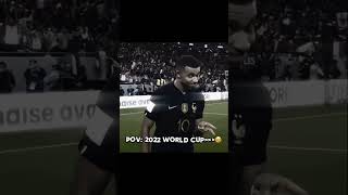 POV2022 WORLD CUP🥹 trending shortsfeed viralvideo edit footbaledits ronaldo [upl. by Mcconnell858]