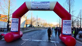 Newport Half MarathonSouth Wales 03032024 [upl. by Olga]