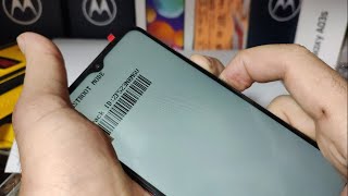 Moto E20 no código de barras ensino a sair [upl. by Hartzel]