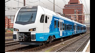 Cabinerit cabview Zwolle  Enschede Keolis Blauwnet Flirt3 [upl. by Pelag]