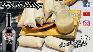 Bolis Gourmet de Baileys receta aquí ⬇️ helados [upl. by Otha837]