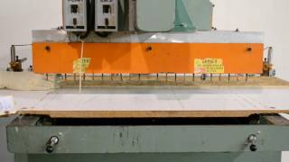 Ritter R46 46 Spindle Dual Head 32mm Vertical Line Boring Machine [upl. by Nolasba]