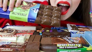 ASMR OLD SCHOOL CHOCOLATE SNACKS Extreme CRUNCHY Eating Sounds No Talking [upl. by Clarabelle148]