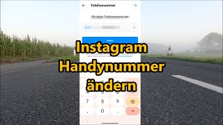 Instagram Handynummer ändern  So Telefonnummer bei Instagram ändern [upl. by Annaerda]