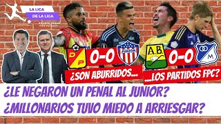 ¿A Junior Le Negaron Penal vs Pereira ¿Millonarios Tuvo Miedo vs Bucaramanga  LaLigaDeLaLiga [upl. by Tayyebeb]