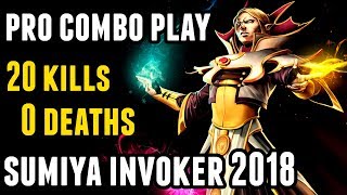 Sumiya Invoker Pro Combo Skill 2018 [upl. by Cinamod394]