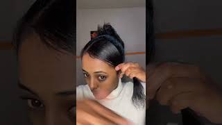 ለ ግንባራም የሚሆን ፀጉር ስታይል 😎 hairstyle ethiopianhairstyle hair [upl. by Artined]