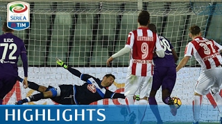 Pescara  Fiorentina  12  Highlights  Giornata 19  Serie A TIM 201617 [upl. by Granniah]