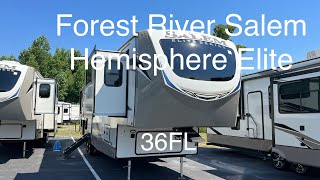 2022 Forest River Salem Hemisphere Elite 36FL [upl. by Iveksarap834]