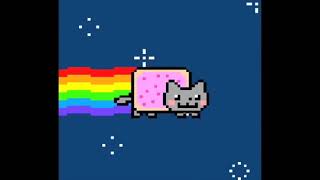 Nyan cat meme song slowed down [upl. by Iztim364]