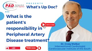 The Patients Responsibility In Peripheral Artery Disease Care [upl. by Cosette]