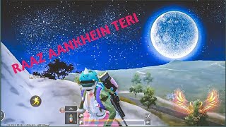 Raaz Aankhein Teri Best🥰 AWM Headshot In PUBGBGMI  Best Whatsapp Status Video 🥰😘 [upl. by Ulda]